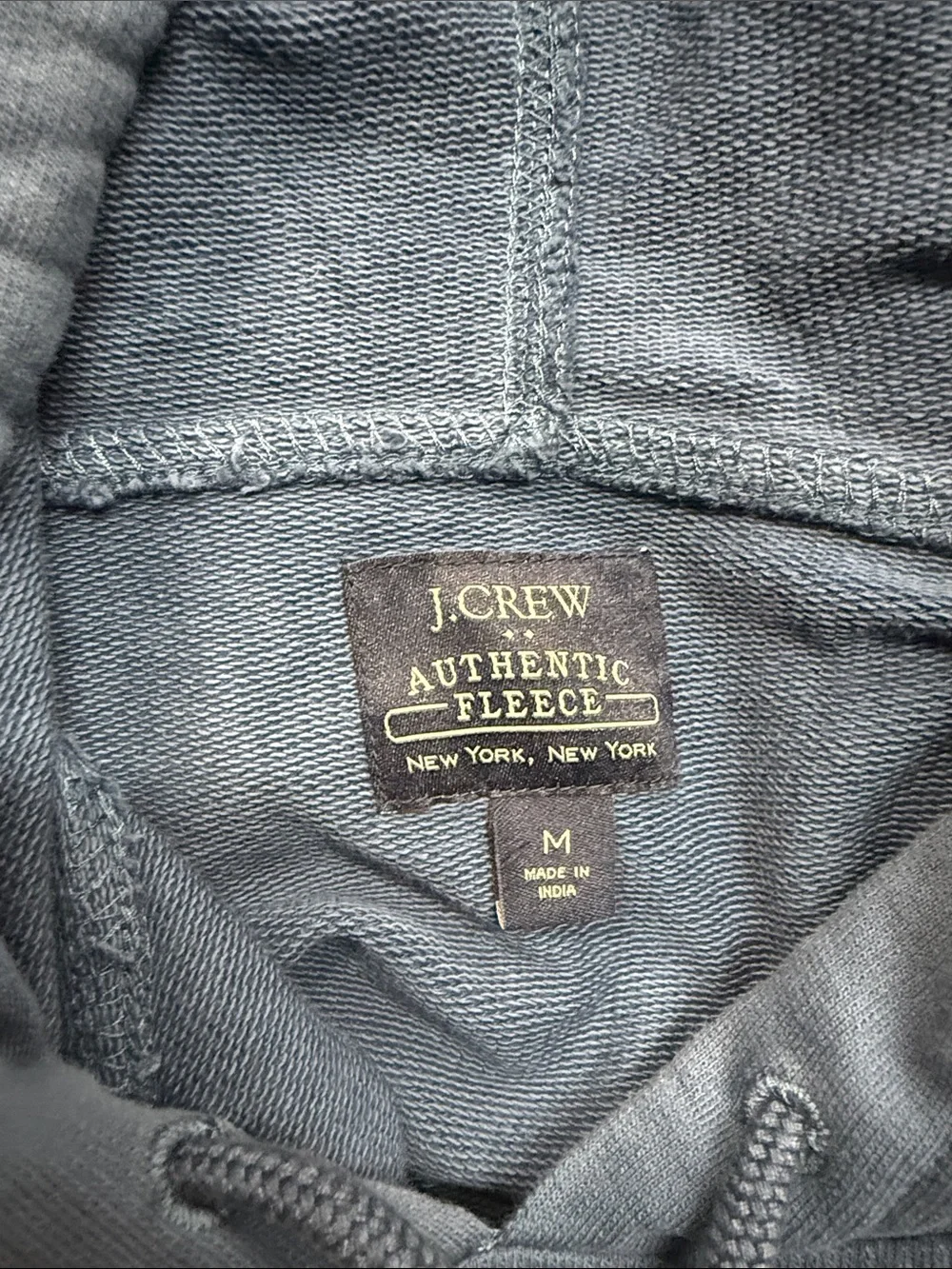 J. Crew Slate Blue Pullover Hoodie